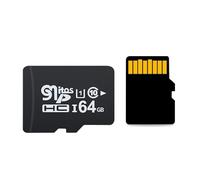 XYBkey Una Tarjeta de Memoria de 64 GB, Tarjeta IF de Alta Resistencia, Adecuada para cámaras de Tablero y cámaras de Seguridad, admite grabación de Video 4K