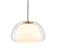 XYBZJP Lámpara colgante de cristal con personalidad creativa, lámpara de estilo industrial moderno, lámparas de techo con tornillo E27, lámpara colgante para decoración de estudio, dormitorio y sala d