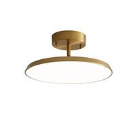 XYBZJP Lámparas de techo simples americanas, lámpara de techo ajustable con cuerpo de lámpara de cobre, lámpara de techo de montaje empotrado LED, lámpara de techo con iluminación de pasillo de porche