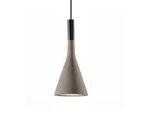 XYBZJP Pantalla de lámpara colgante de cemento de color, lámpara colgante de estilo moderno nórdico, lámpara de techo con iluminación de cabeza única de base E27, lámpara de araña de isla de cocina de