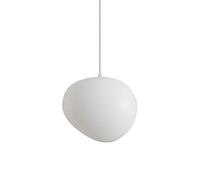 XYBZJP Pantalla de lámpara Colgante de PE con Forma de adoquín,Accesorios de iluminación de un Solo Cabezal con Base E27,Lámpara de Techo de Estilo Creativo nórdico,Lámpara Colgante de Tienda de Ropa