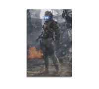 XYEMLZCC Póster decorativo de Game Titanfall 2 para pared e impresión artística moderna para dormitorio familiar, 60 x 90 cm