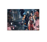XYEMLZCC Póster decorativo de Ninja Gaiden de 3 juegos, lienzo para pared e impresión artística moderna para dormitorio familiar, 40 x 60 cm