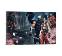 XYEMLZCC Póster decorativo de Ninja Gaiden de 3 juegos, lienzo para pared e impresión artística moderna para dormitorio familiar, 30 x 45 cm