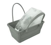 xyensy Cubo de hielo para bar de cócteles, recipiente de silicona de 3700 ml, enfriador de bebidas para vino, ensalada de frutas, mariscos, vino, cerveza, camping, casa o picnic