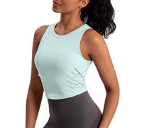 XYFfybhsd Mujer Compresión Slim Fit Camisetas Fitnes sin Mangas Camiseta de Tirantes Tops(Size:s,Color:blue)