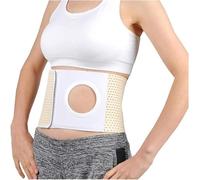 XYFGODEM Cinturón de Ostomía, Suministros Soporte para Hernia para Hombres/Mujeres, Abdominal Elástico Que Previene La del Estoma,16cm-XL