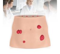 XYFGODEM Modelo Realista de simulación cuidados ostomía, estoma Abdominal con 4 Tipos, fístula médica para Estudiantes enfermería y formación en atención al