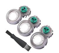 XYFGSBHQ Cabezal de Afeitado de Repuesto HQ64 (3 Unidades), Compatible con Philips Norelco, AT750, AT890, PT860, PT860, PT866, AT798, PT721, PT722, PT720 y PT725.