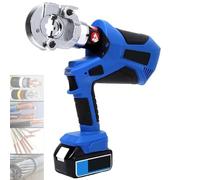 XygZythror Crimpado HidráUlico De Terminal Recargable, Crimpadora HidráUlica, Crimpadora EléCtrica Recargable, Alicates HidráUlicos EléCtricos PortáTiles EZ-300