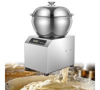 XygZythror Heated Amasadora Espiral, Amasadora Comercial Alta Resistencia con Recipiente ExtraíBle Y Temporizador, Ideal para Cocinas Comerciales, PanaderíAs 5kg