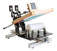 XygZythror Impresora SerigráFica Curva Manual, MáQuina De SerigrafíA CilíNdrica, Impresora CilíNdrica Manual para Botellas Y Vasos, MáQuina De SerigrafíA Curva