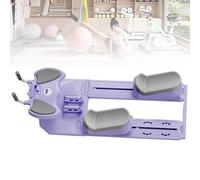 XygZythror MáQuina Espalda Desmontable, Equipo Ejercicio Ajustable Aliviar Dolor Baja, MáQuina De TorsióN Y Estiramiento De Columna, para Aliviar El Dolor Lumbar Purple