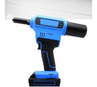 XygZythror Pistola De Tuercas Remachadora De Litio, Pistola De TraccióN De Remaches Recargable Industrial, Potente Herramienta para Aplicaciones De Remachado