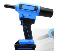 XygZythror Pistola De Tuercas Remachadora De Litio, Rofessional System Remachadora Bateria, Potente Herramienta para Aplicaciones De Remachado