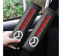 XYHHQ 2 Piezas Protector Cinturon Coche para Mazda 2 3 6 Axela CX-3 CX-5 CX-30 MX-5, Comfort Transpirable Almohadillas Cinturón Seguridad Funda Cinturon Accesorios