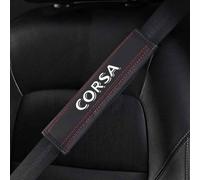 XYHHQ 2 Piezas Protector Cinturon Coche para Opel Corsa, Comfort Transpirable Almohadillas Cinturón Seguridad Funda Cinturon Accesorios