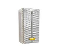 XYJIAOU2026 Cubierta de Caja de pañuelos Soporte for Toallas de Papel, dispensador montado en la Pared, Caja pañuelos sin Perforaciones, servilleta for Invitados, Soporte for for baño(Blanco)