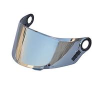 XYJTC Lente de Casco de Motocicleta, Reemplazo de Visera de Lente for Casco de Motocicleta, Protector contra el Viento, antiarañazos, for LS2 FF358 FF396(Silver)