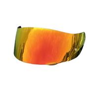 XYJTC Lente para Casco de Motocicleta, Visera Protectora for Casco K1 con protección UV for AGV K1, K1S, K3SV, K5, K5S (Revo Clear Blue, día y Noche)(Revo Deep Red-Day Use Only,1 Count (Pack of 1))