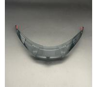 XYJTC Motocicleta Alerón trasero de repuesto for casco K6 AGV (transparente)(Nero)