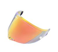 XYJTC Motocicleta Escudo for AGV PISTA,GPR,Pista GPRR,CORSA R,RACE3 Visiera Casco Accesorios Visera (REVO ROJO)(Clear Red-for Day+Night)
