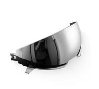 XYJTC Motocicleta Lentes originales for casco MT Streetfighter, visera, lentes de visión nocturna, accesorios for (lente dorada)(Silver Lens)