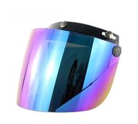 XYJTC Motocicleta Protector de lente de visera for motocicleta, resistente, for casco de motocicleta, regalo for amigos, familiares, vecinos, accesorios de repuesto(Rainbow)