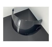 XYJTC Motocicleta Protector facial for Bell Qualifier, DLX, Vortex, Revolver, RS-1, RS-2, repuesto de lente de visera for casco, accesorios de moto, diseño elegante(Deep Black)