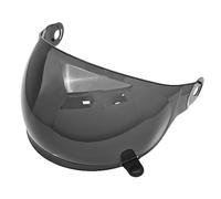 XYJTC Motocicleta Protector facial for casco de motocicleta Bell Bullitt, visera tintada antirayaduras repuesto, lente protección, opciones color, accesorios for, dorado y rojo(D Deep Black)
