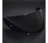 XYJTC Motocicleta Protector facial for casco de motocicleta HJC HJ34P C10, accesorio de repuesto, visera antiarañazos, lentes de colores for casco de motocicleta, color rojo té.(J Deep Black)