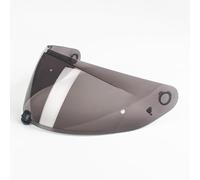 XYJTC Motocicleta Protector facial for casco de motocicleta HJC I70 i10 HJ-31, repuesto de visera tintada antirayaduras, lente de protección, opciones de color: dorado y rojo.(B Dark Gray)