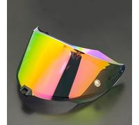 XYJTC Motocicleta Protector facial for casco de motocicleta KYT R2R, repuesto de visera tintada antirayaduras, lente de protección, opciones de color, accesorios for casco, azul hielo E(G Rose Red)