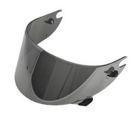 XYJTC Motocicleta Protector facial for casco de motocicleta Shark Race R Pro GP, accesorio repuesto, visera antiarañazos, lentes colores for, color dorado y rojo(B Silver-plated)