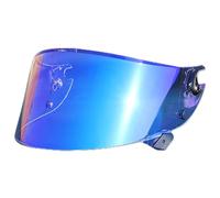 XYJTC Motocicleta Protector facial for casco de motocicleta Shark Race-R Speed-R, visera repuesto, lentes colores antiarañazos, color marrón(B Aurora Blue)