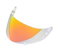 XYJTC Motocicleta Protector IC04 for ICON Airframe Pro, Airform, Airmada. Visera de casco Iridium. Accesorios for motocicleta (morado oscuro, for uso diurno)(Revo Clear Red-for Day Night)