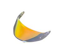 XYJTC Motocicleta Protector solar V16 for casco MT Atom, visera Sv (plateado, for uso diurno)(Clear Red-for Day Night)