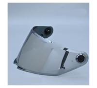 XYJTC Motocicleta Reemplazo de visera for casco, protector de casco, gafas, accesorios for casco MT, Thunder 4, SV, Stinger 2, MT-V-28B, diseño elegante(Revo Silver)