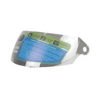 XYJTC Motocicleta Visera de casco integral for motocicleta, modelo VIRTUE-903, Orz-901, cubierta de lente abatible for conducción segura.(Silver)