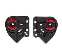 XYJTC Motocicleta Visera for casco, adecuada for LS2 FF801 FF323 FF390 FF397 Of521 Base de lente Par accesorios base