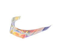 XYJTC Motocicleta Visera for casco, alerón trasero for PI-STA for AGV GPR/GP/Corsa/Corsa R, repuesto de, accesorios for motocicleta (transparente)(Revo Clear Red)