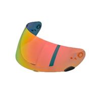 XYJTC Motocicleta Visera for casco BELL for protector facial RS2, repuesto de accesorios for Qualifier/Star/Vortex/RS-1/Revolver, accesorios completos(Red gold visor)