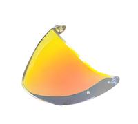 XYJTC Motocicleta Visera for casco de moto AGV K5 JET, K5-JET EVO con protección solar (dorada for día)(Clear Red-for Day+Night)