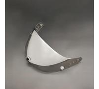 XYJTC Motocicleta Visera for casco de motocicleta compatible con lentes KDF-16-1, Scorpion, Exo 1400 Carbon, R1 Air, EXO 520 y accesorios completos.(Revo Silver)