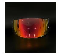 XYJTC Motocicleta Visera for casco de motocicleta, gafas protectoras, accesorios integrales for AGV, K5, K5S, K5-S, K3SV, K1, K1S, Compact ST Moto, diseño elegante(Revo red)