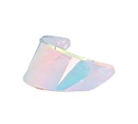 XYJTC Motocicleta Visera for casco de motocicleta, lente de cristal, parabrisas, protector de pantalla, accesorios for AGV, K3, DOT (para E2206), diseño elegante.(Rojo)