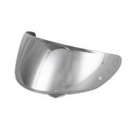 XYJTC Motocicleta Visera for casco de motocicleta, lente integral, parabrisas, protector antipolvo for C10, HJ34P, accesorios completos for HJC(Silver plated)