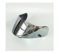 XYJTC Motocicleta Visera for casco HJC CL16 CL17 CLST CLSP CSR1 CSR2 CS15 TR1 FG15 HS11 FS15, protección UV, accesorios (azul)(Silver)