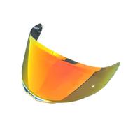 XYJTC Motocicleta Visera for casco V14. Protector facial for de motocicleta con protección UV, compatible MT Targo/Revenge 2/Rapide Pro/Blade 2 SV (transparente)(Revo Deep Red)