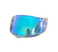 XYJTC Motocicleta Visera for casco, visera for de carreras motos, lentes for cascos integrales AGV K1 K3 SV K5 (dorado)(Revo Clear Blue)